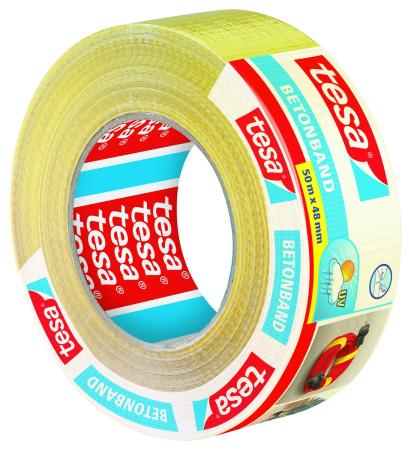 Preview: tesa® duct tape 4662, 50m x 48mm, gelb