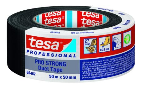 tesa® 66462 ECO PRO-STRONG Gewebeband, 50m x 50mm, schwarz