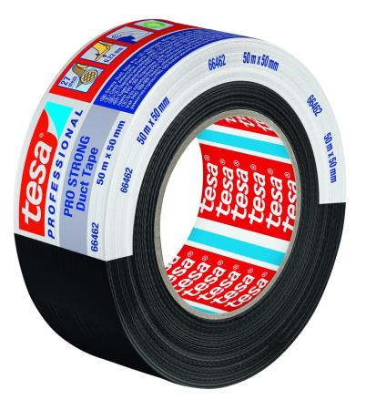 Preview: tesa® 66462 ECO PRO-STRONG Gewebeband, 50m x 50mm, schwarz