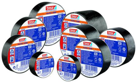 Preview: tesaflex® Professional 53988 Isolierband 7000V, 25m x 38mm, schwarz