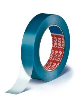 tesa® Strapping 64250, 66m x 25mm, blau-transparent