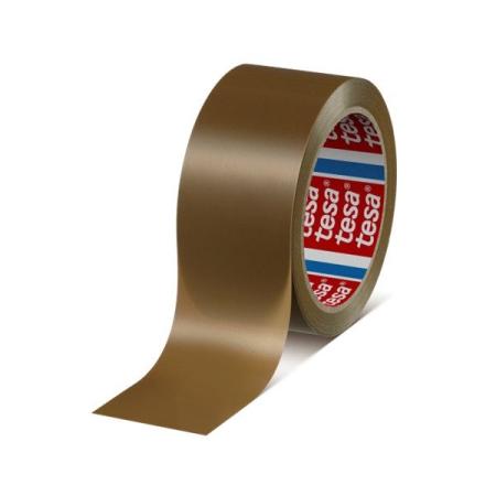 tesapack® 4120 PVC Handrolle, 66m x 50mm, chamois
