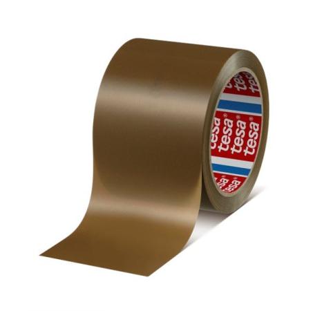 tesapack® 4120 PVC Handrolle, 66m x 75mm, chamois