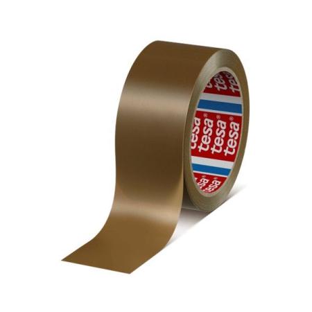 tesapack® 4120 PVC Handrolle, 100m x 50mm, braun