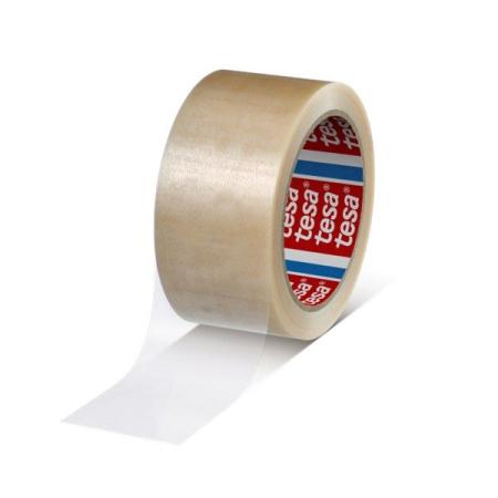 tesapack® 4120 PVC Handrolle, 66m x 50mm, transparent