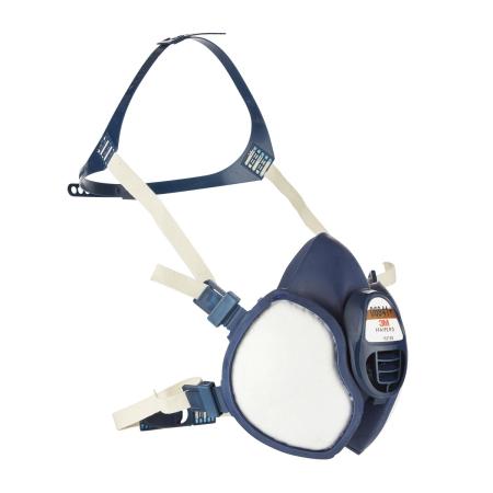 Preview: Wartungsfreie 3M™ Mehrweg-Halbmaske, FFA1P2R D Filter 06941+