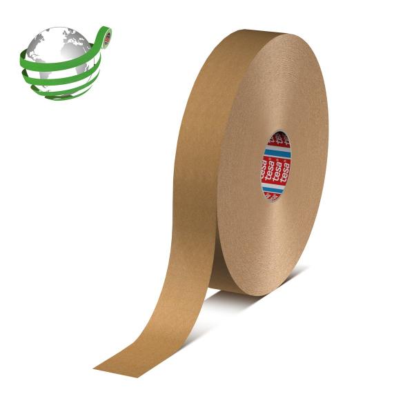tesa® 4513 Hochwertiges Verpackungsklebeband aus Papier, 500m x 50mm, chamois