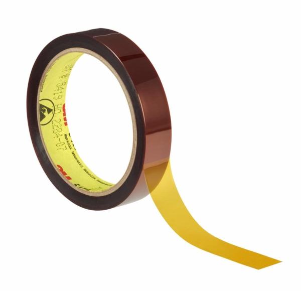 3M™ 5419 Hochtemperatur Polyimid-Klebeband, Braun, 51 mm x 33 m x 0,07 mm, 6 Rollen / Karton, Bulk