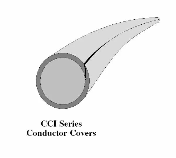 3M™ CCI-266-125 Kaltschrumpfschlauch für blanke Leiterseile, Silikon, Hellgrau, 12/20 kV, Freiluft 120 mm², 30,5 m