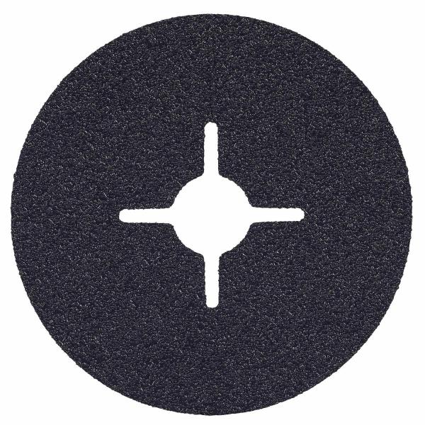 3M™ Cubitron™ 3 Fiberscheibe, 115 mm x 22 mm (4,5 Zoll x 7/8 Zoll), geschlitzt, 80+, 33510