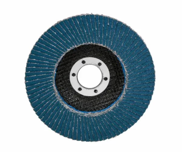 3M™ Fächerschleifscheibe 566A, 115 mm x 22 mm, P40, flach