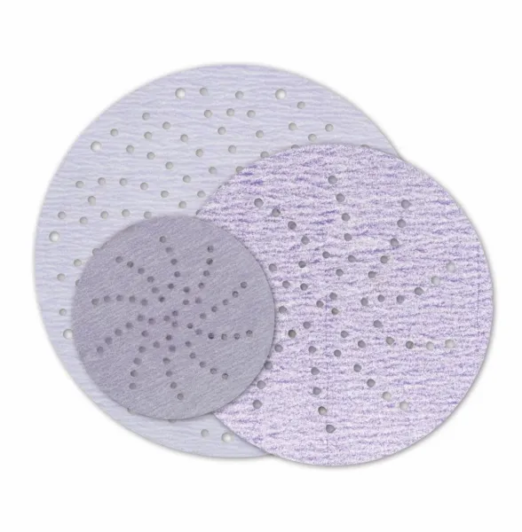 3M™ Hookit™ Purple Premium Schleifscheibe 334U, 90 mm, Mehrloch, P400, PN51623
