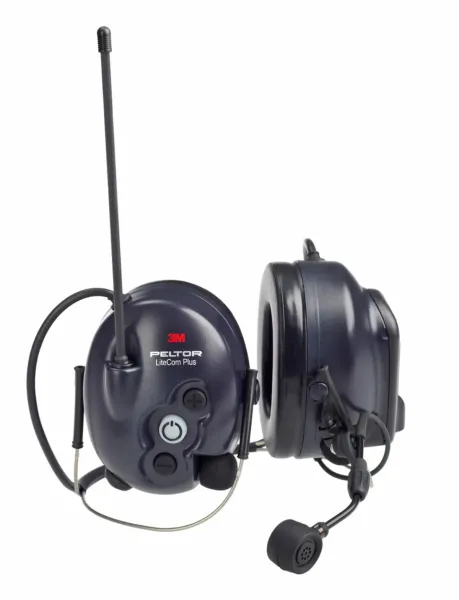 3M™ PELTOR™ LiteCom Plus Headset, 33 dB, PMR 446 MHz, Nackenbügel, MT7H7B4410-EU