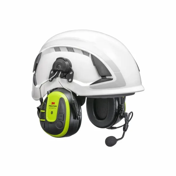 3M™ PELTOR™ WS™ ALERT™ X+ App, Leuchtendes Gelb, Headset, Kopfband, Helmbefestigung, Bluetooth, MRX21P3E3WS7