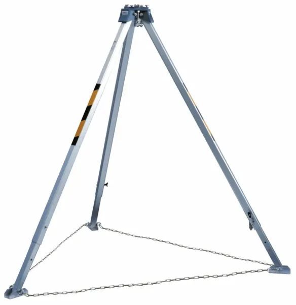 3M™ Protecta® Aluminium-Dreibein für beengte Räume, Kapazität für 2 Anwender zu je 140 kg, AM100