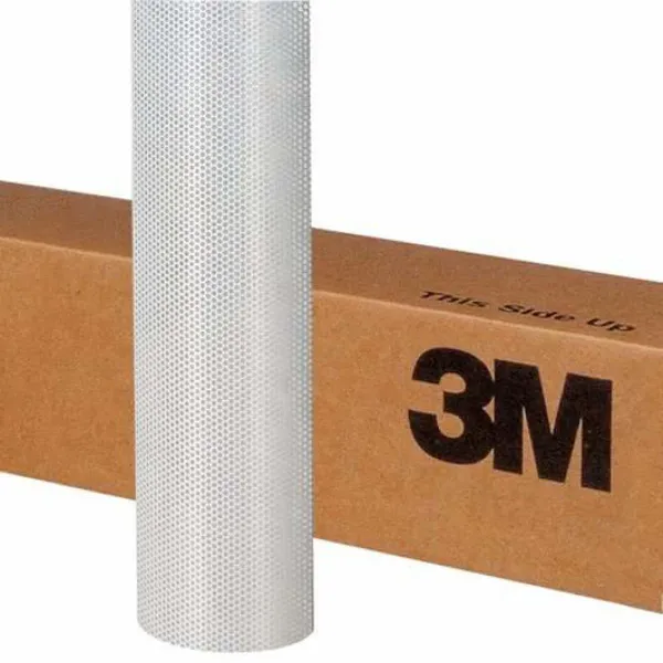 3M™ Scotchcal™ gelochte Druckfolie IJ67 für Window Graphics Weiß (1,52m x 50m)