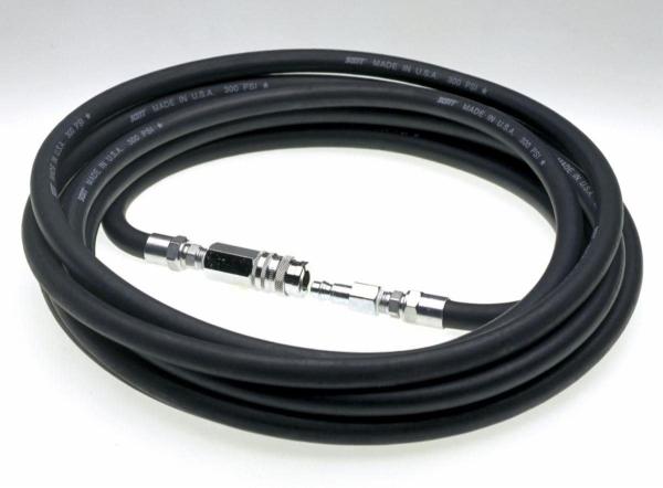 3M™ Scott™ Antistatik-Schlauch, 60 Meter, schwarz, mit Cen-Kupplungen, 1051496