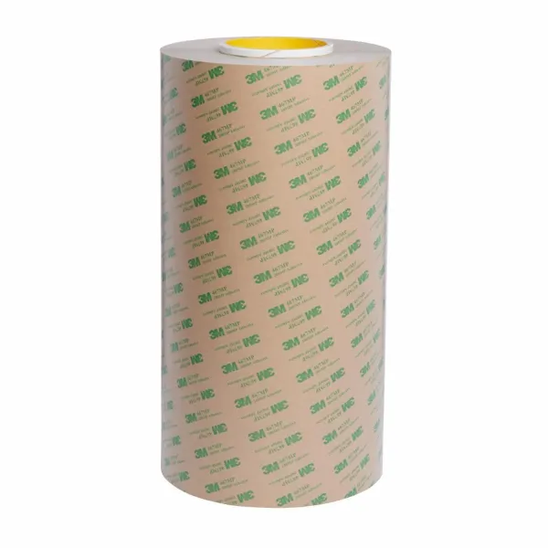 3M™ Transfer-Klebeband 467MPF, Transparent, 203 mm x 0.2794 m, 0.05 mm, Musterbogen