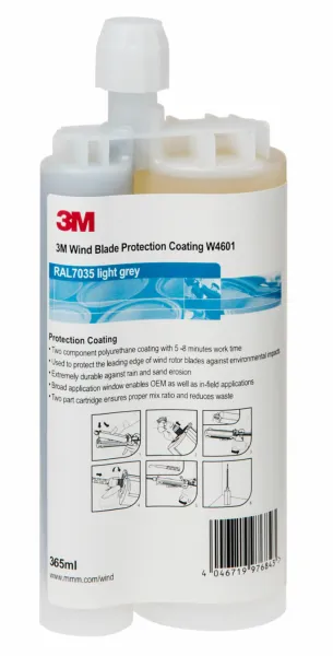 3M™ W4601 Wind Blade Protection Coating, Hellgrau, 365 ml