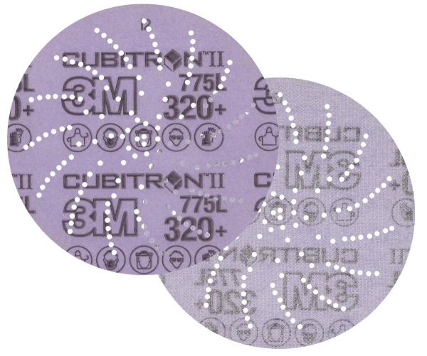 3M Xtract™ Cubitron™ II Filmscheibe 775L, 125 mm, 320+, multihole