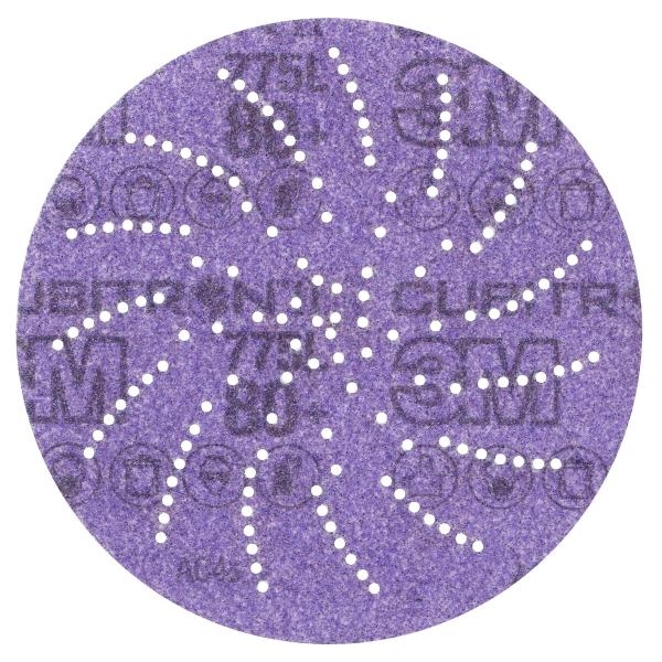 3M Xtract™ Cubitron™ II Filmscheibe 775L, 125 mm, 80+, multihole