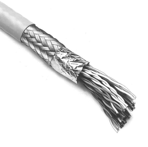 3M™ 3750/50 SF, Twisted Pair Rundkabel, 50-polig, 3750 Serie, Litzenleiter, Grau/Farbcodiert, 30,5 m/Rolle