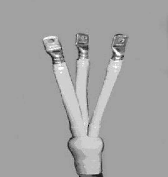 3M™ 92-EN 62-3 QTII Endverschlußgarnitur, 3 Leiter, 3.6/6 kV Innenraum, 3x 50 - 95 mm², Packung mit 3 Phasen