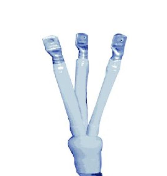 3M™ 92-EN 63-3 QTII Endverschlußgarnitur, 3 Leiter, 3,6/6 kV Innenraum, 3x 120 - 150 mm²