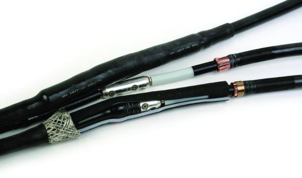 3M™ 93-FP 220-3 QS2000 Übergangsgarnitur, H-Folie/Kunststoffkabel, 12/20 kV, 3x 95 - 240 / 3x 1x 95 - 300 mm²