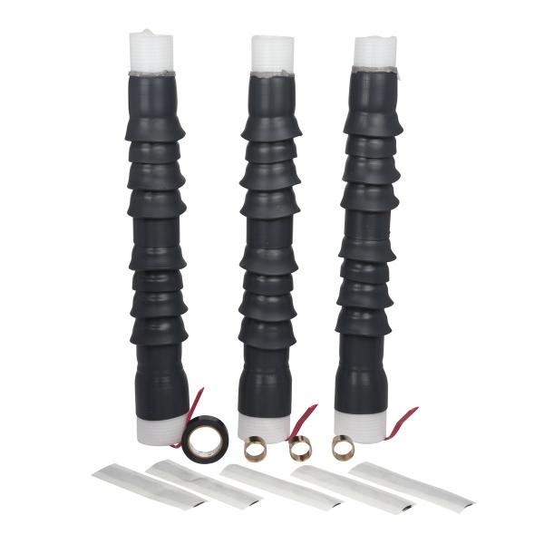 3M™ 94-EP 640-2 QTIII Endverschlußgarnitur, 1 Leiter, 18/30 kV Innenraum/Freiluft, 1x 400 - 630 mm²