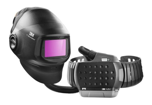 3M™ Adflo™ Gebläseatemschutzsystem mit 3M™ Speedglas™ Schweißmaske Serie G5-01, mit Schweißfilter G5-01/03VC mit Verbrauchsmaterialsatz und Tasche, 617839