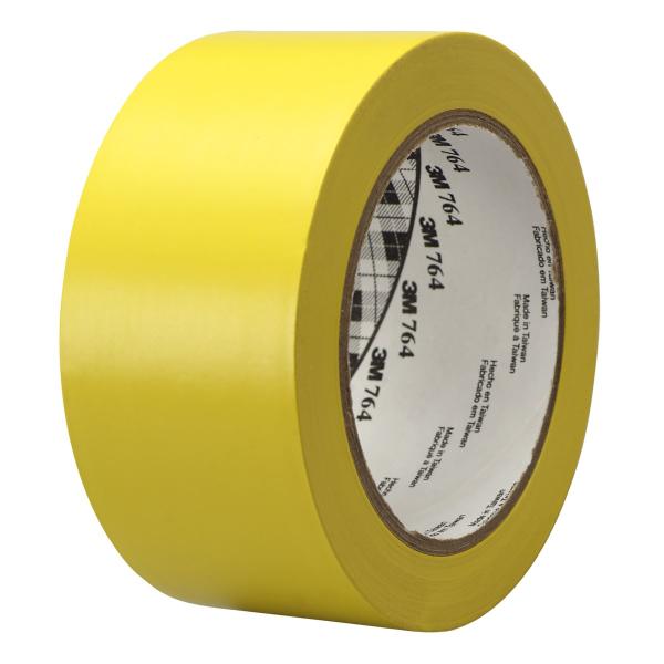 3M™ Allzweck-PVC-Klebeband 764, Gelb, 50 mm x 33 m, 0.13 mm