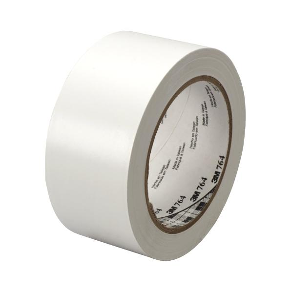 3M™ Allzweck-PVC-Klebeband 764, Weiß, 50 mm x 33 m, 0.13 mm