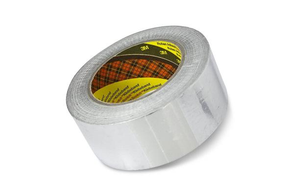3M™ Aluminiumklebeband 1436, Silber, 50 mm x 50 m