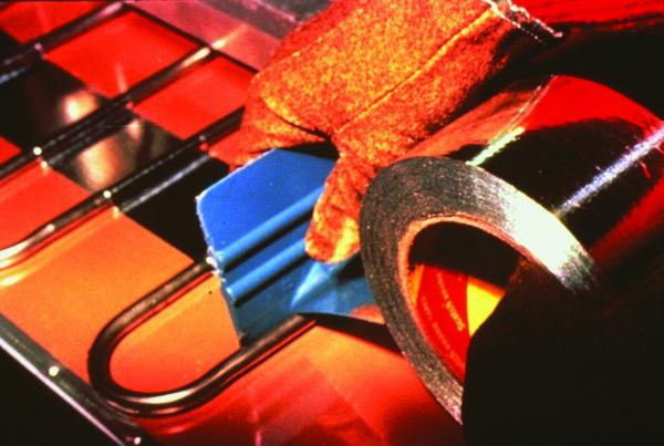 3M™ Aluminiumklebeband 425, Silber, 1000 mm x 55 m, 0.12 mm