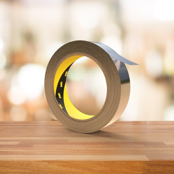 3M™ Aluminiumklebeband 431, Silber, 38 mm x 55 m, 0.09 mm