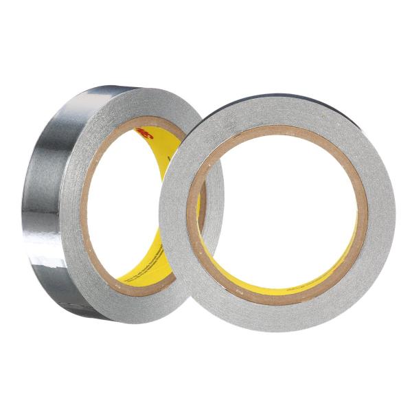 3M™ Aluminiumklebeband 431, Silber, 25 mm x 55 m, 0.09 mm