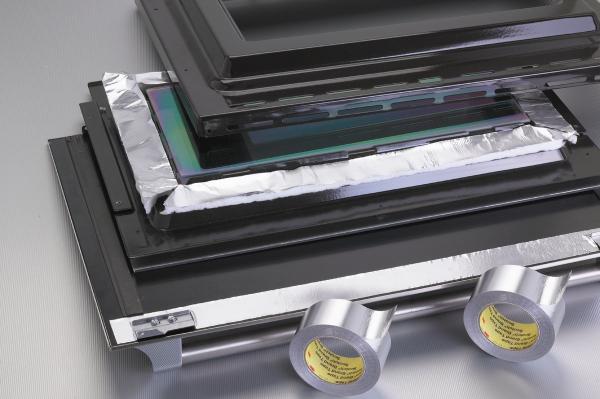 3M™ Aluminiumklebeband 433, Silber, 50 mm x 55 m, 0.09 mm