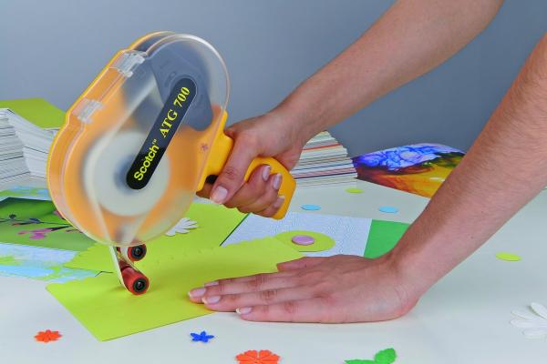 3M™ ATG Klebeband Adaptar und Handaboller 700, Gelb, Applicator, Model 19600