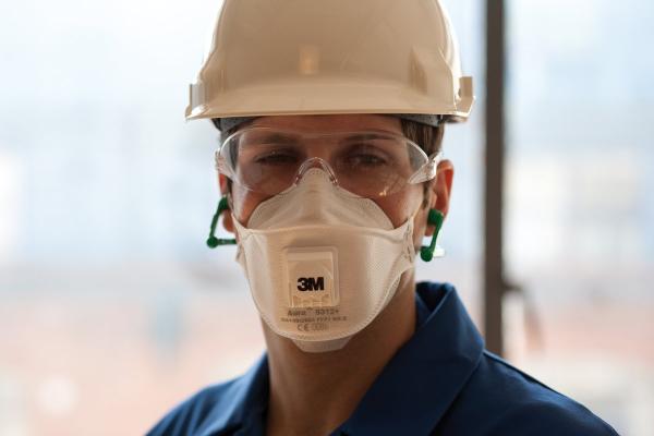 3M™ Aura™ Partikelmaske, FFP1, mit Ventil, 9312+