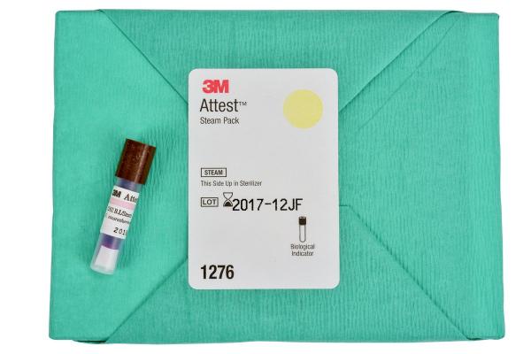 3M™ Bio-Indikator und Testpackung, Dampf, 1276