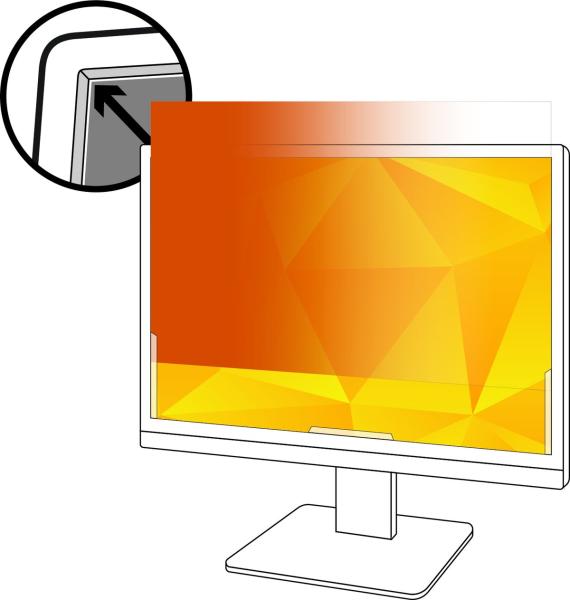 3M™ Blickschutzfilter Gold für 24in Monitor, 16:10, GF240W1B