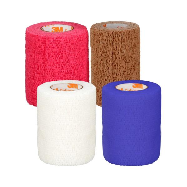 3M™ Coban™ Selbsthaftender Stütz- und Fixierverband hautfarben, 1586, 15 cm x 4,5 m (gedehnt), 18/Packung