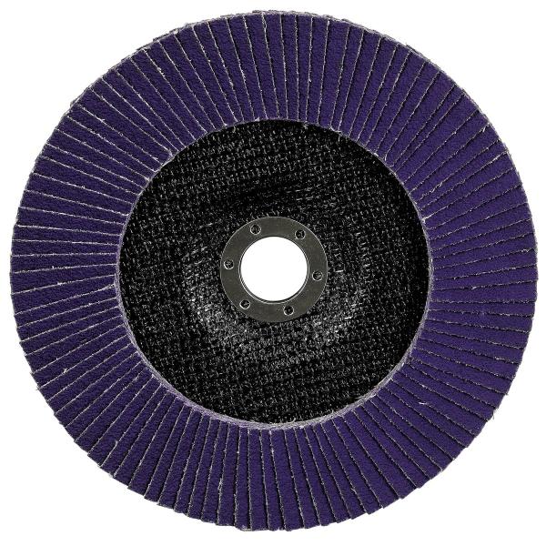 3M™ Cubitron™ 3 Fächerschleifscheibe 1169F, 60+, T29-Konisch, 150 mm x 22,23 mm, 5/Pack, 20 Stück/Packung