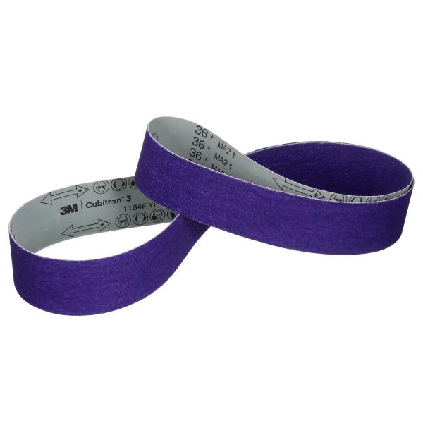 3M™ Cubitron™ 3 Gewebeschleifband 1184F, 36+ YF weight, 50 mm x 2500 mm