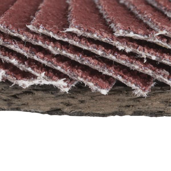 3M™ Cubitron™ II Fächerscheibe 969F, 115 mm x 22 mm, 80+, flach