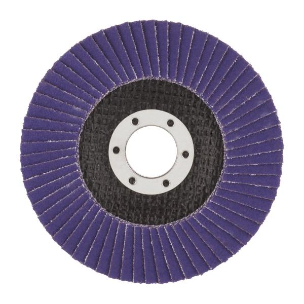 3M™ Cubitron™ II Fächerscheibe, T29, 115 mm x 22 mm, 80+, 33472