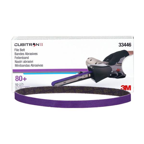 3M™ Cubitron™ II Feilenband 786F, 12,7 mm x 457,2 mm, 80+, 33446