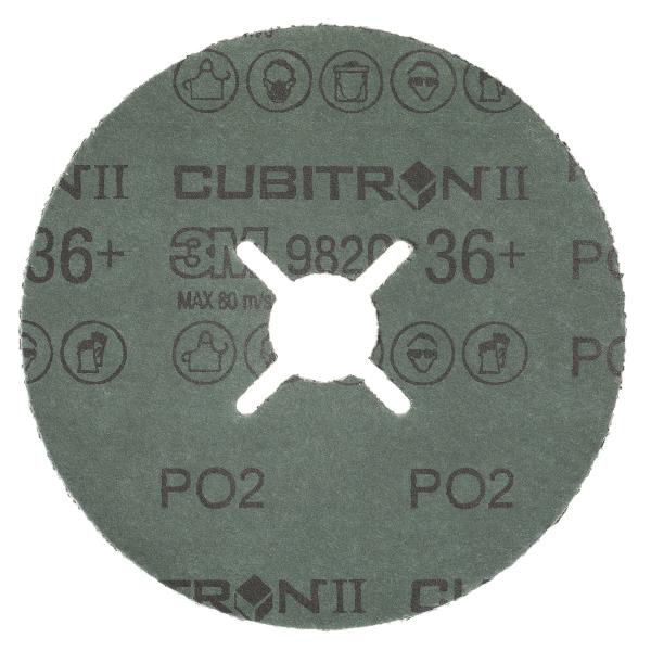 3M™ Cubitron™ II Fiberscheibe 982C, 115 mm x 22 mm, 36+