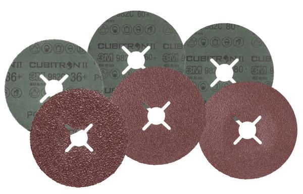 3M™ Cubitron™ II Fiberscheibe 982C, 125 mm x 22 mm, 36+